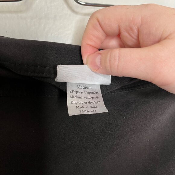 RipSkirt Hawaii Length 2 Black Wrap Skirt Swim Cover Medium - Picture 4 of 9